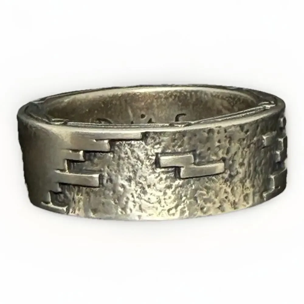 Fullmetal Alchemist Edward Silver Ring Size 8 Unused Rare Anime Jewelry